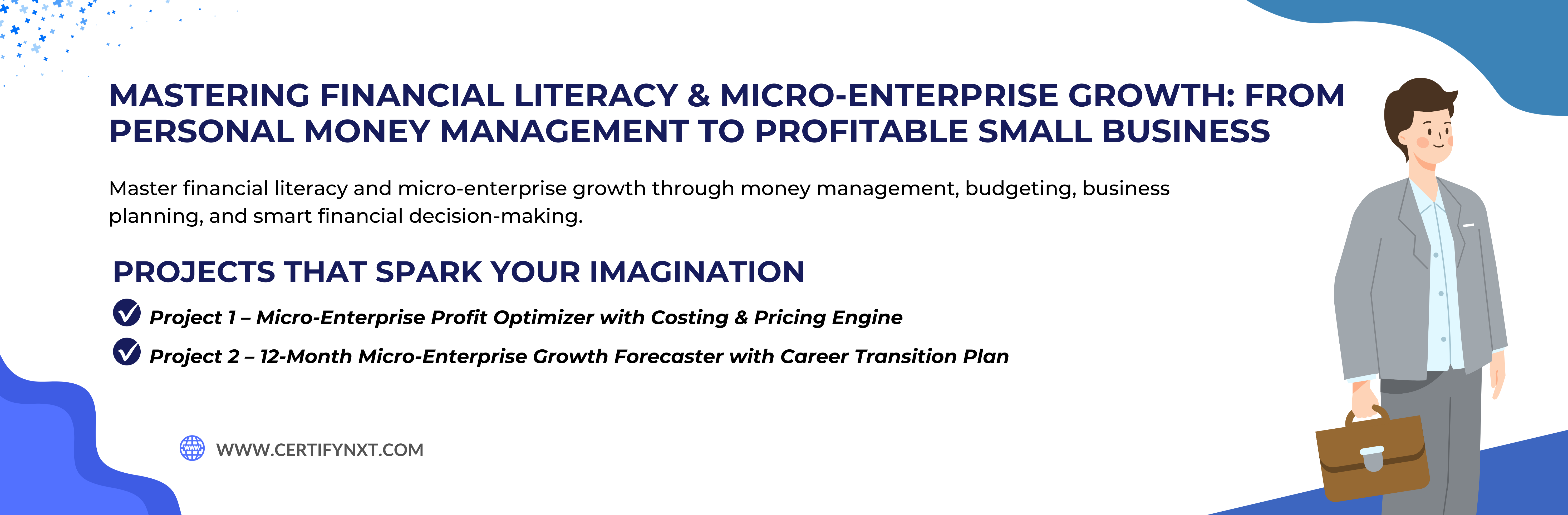 Mastering Financial Literacy & Micro-enterprise Growth: From Personal Money Management To Profitable Small Business